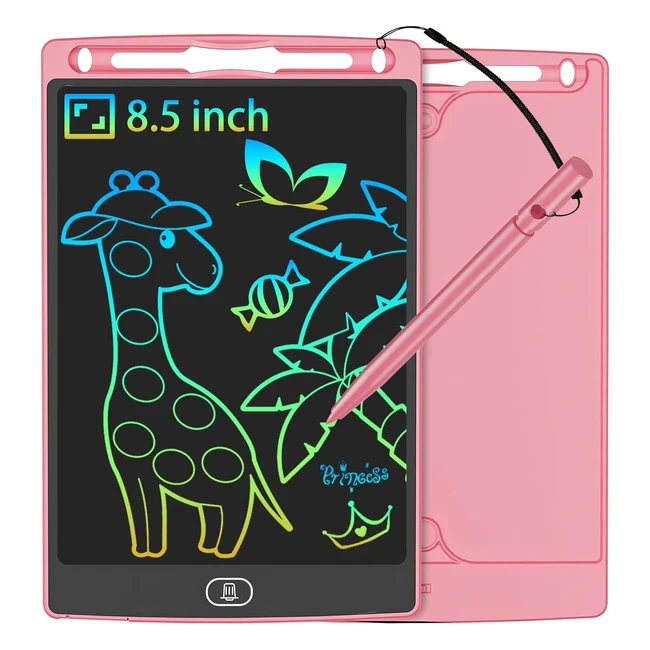 Tablette Enfants Joeais LCD 85 pouces - Dessin, Écriture, Portable - Cadeau Ardoise Magique - Parfait pour Garçons et Filles