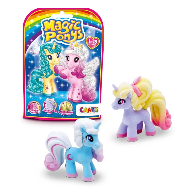 Craze Magic Ponies - Sammle 18 verschiedene Pony-Figuren - Mädchen-Geschenk