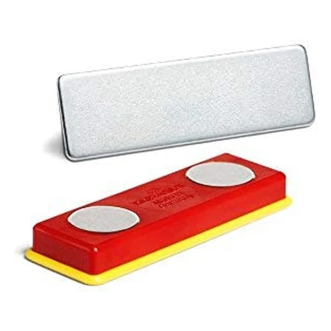 Durable 891700 Magnet Set 10-teilig Rot Gelb fr sichere Befestigung von Nam