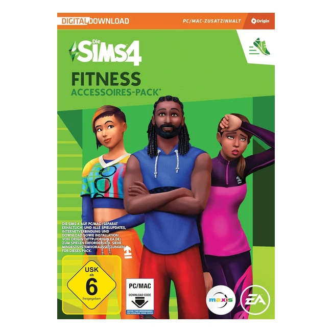 Die Sims 4 Fitness SP11 Accessoirespack PC Windlc PC Download Origin Code Deutsch