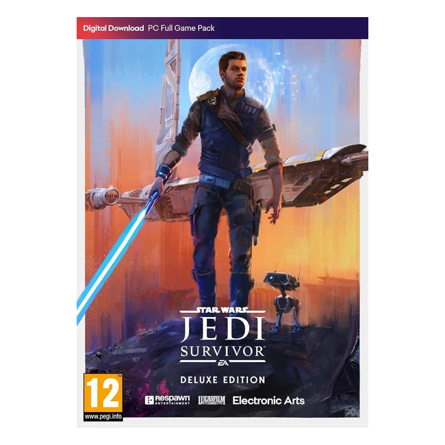 Star Wars Jedi Survivor Deluxe PC Code Origin - Cinematic Combat System, New Planets, and Hero Cosmetics