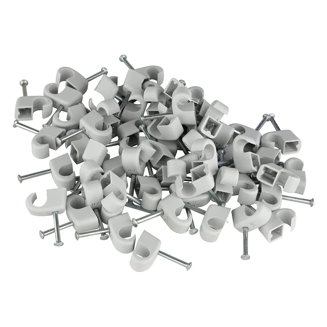 Lot de 200 colliers de serrage ongles gris 711 mm - Réf. 0518087555