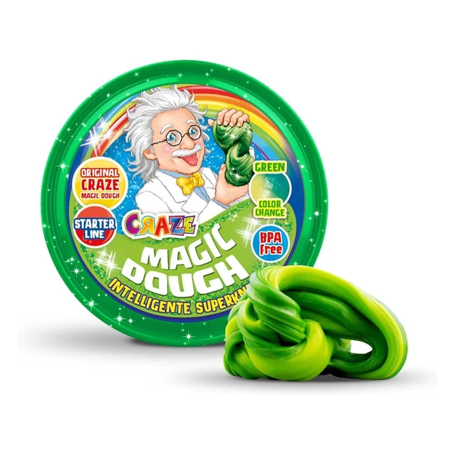 Craze Magic Dough - Arcilla mágica para modelar con efectos especiales - Arcilla inteligente multicolor - Para niños de 2 años y más - Slime Child 15g