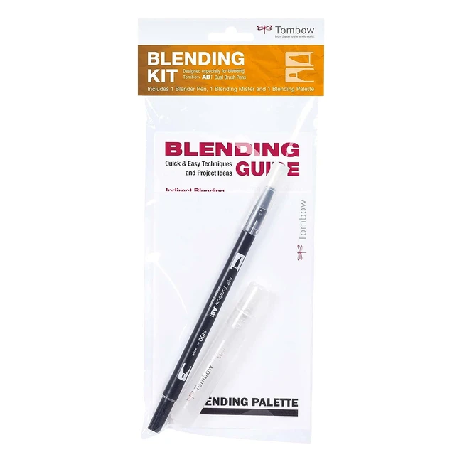 Kit Blending Palette Tombow - Penna per miscelare colori con effetti acquerello
