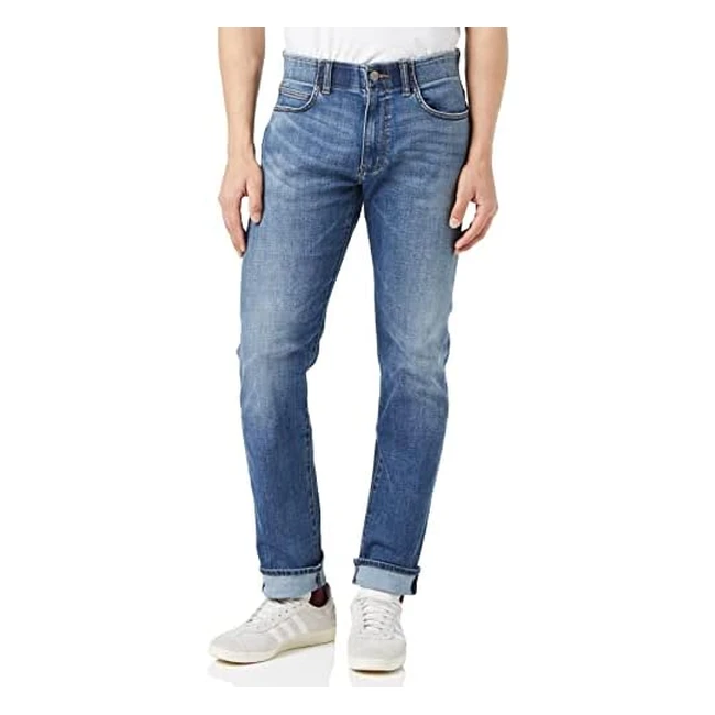 LEE Mens Extreme Motion Jeans Lenny 29W 32L - Comfortable Slim Fit Elastic Wa