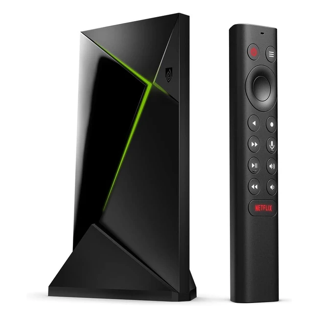 NVIDIA Shield Android TV Pro - Streaming Media Player 4K HDR - Dolby Vision/Atmos - IA GeForce Now - Google Assistant