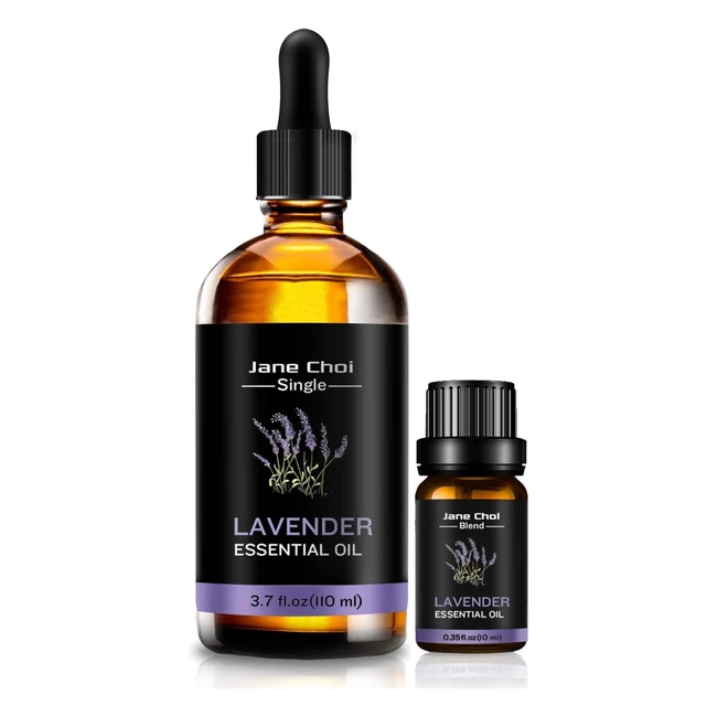 Jane Colour Lavender Essential Oil 110ml - 100 Pure Natural Relaxation Sleep