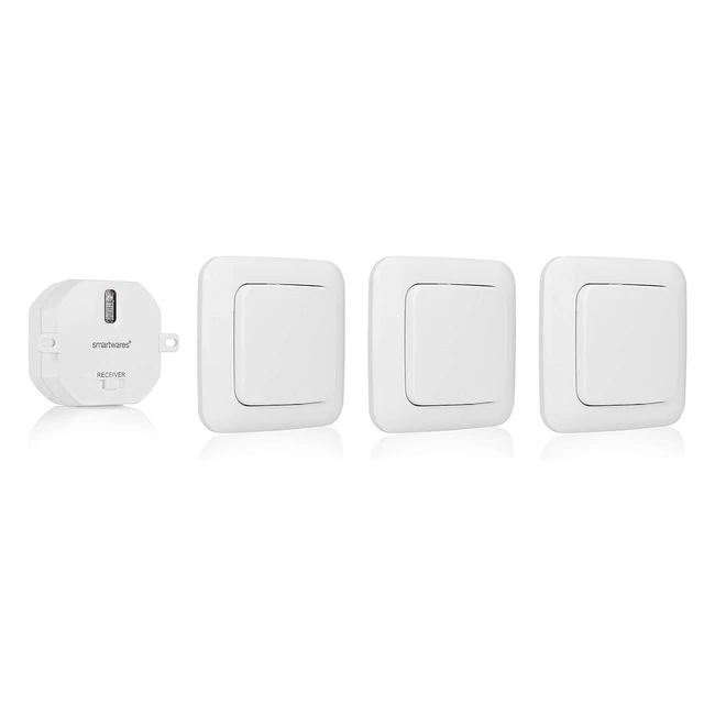 Interruptores de luz para dormitorio Smartwares SH499567 - Juego de 1 interrupto