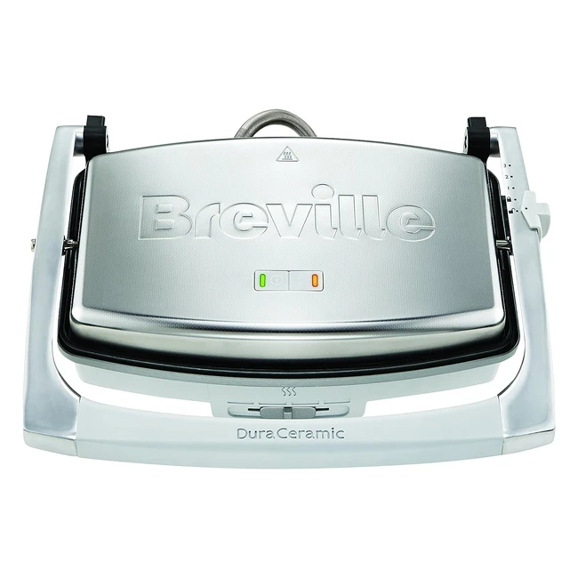 Appareil à sandwichs Breville VST071X01 avec revêtement Duraceramic 1000W