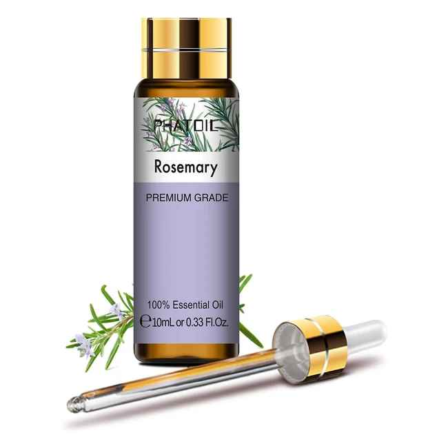 Aceite Esencial Romero Phatoil 10ml 100% Natural Puro | Aromaterapia Terapéutica