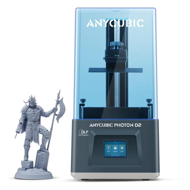 Anycubic Impresora 3D de Resina Photon D2 - Alta Precisión y Larga Vida Útil - Tamaño de Impresión Mejorado