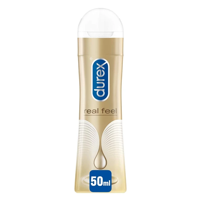 Durex Gel Real Feel 50ml - Lubrificante intimo per un'esperienza fluida e setosa