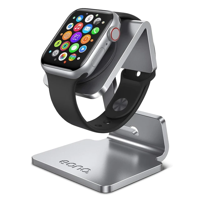 Eono Stand for Apple Watch Holder - Ultra Series 876SE54321 - No Charger - Silver