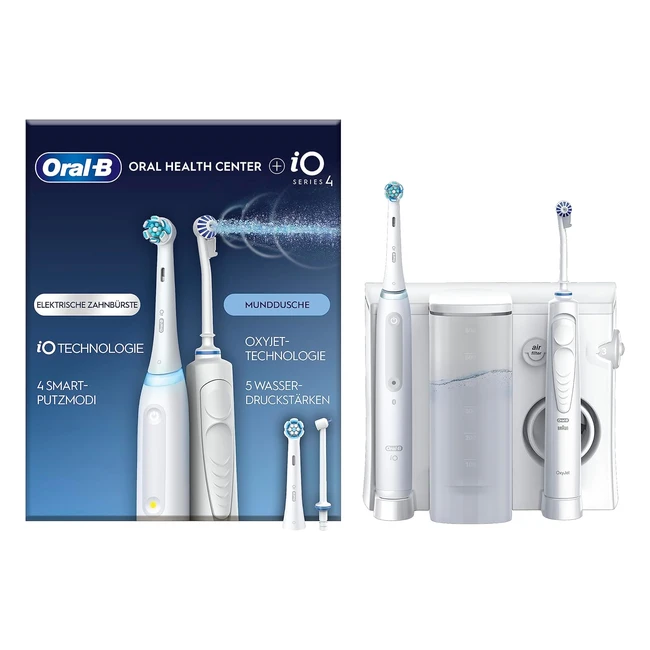 Oral-B Center Oxyjet Reinigungssystem Oral Irrigator IO4