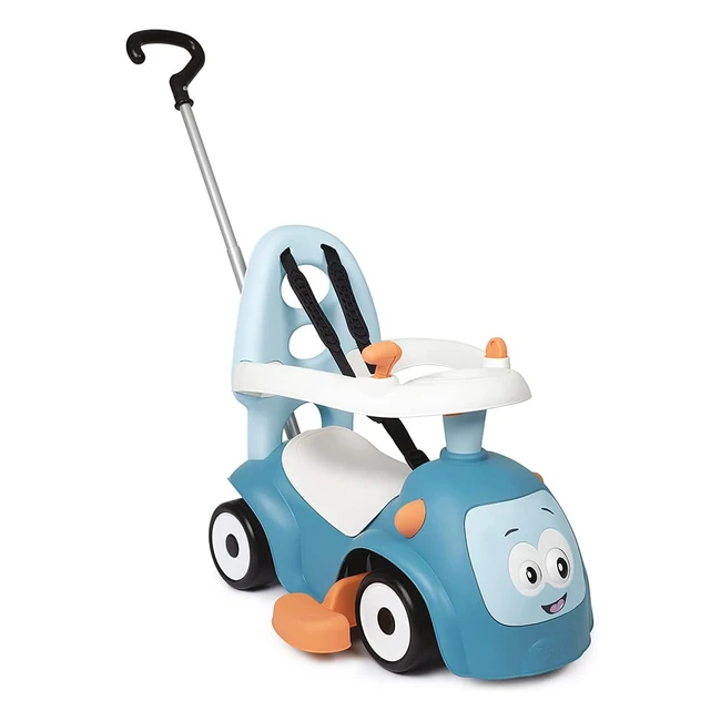 Smoby Maestro Balade Blue - 3-in-1 Ride-On Vehicle for Children (6+ Months)