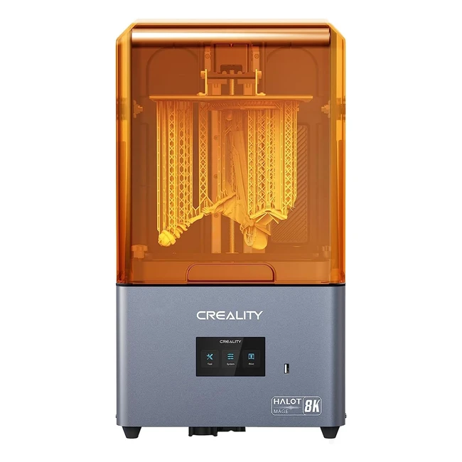 Creality Resin 3D Printer Halotmage 8K Resolution 103 Monochrome LCD UV Photocuring Printer