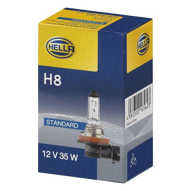 Lampadina Hella H8 Standard 12V 35W - Alta Qualit e Sicurezza