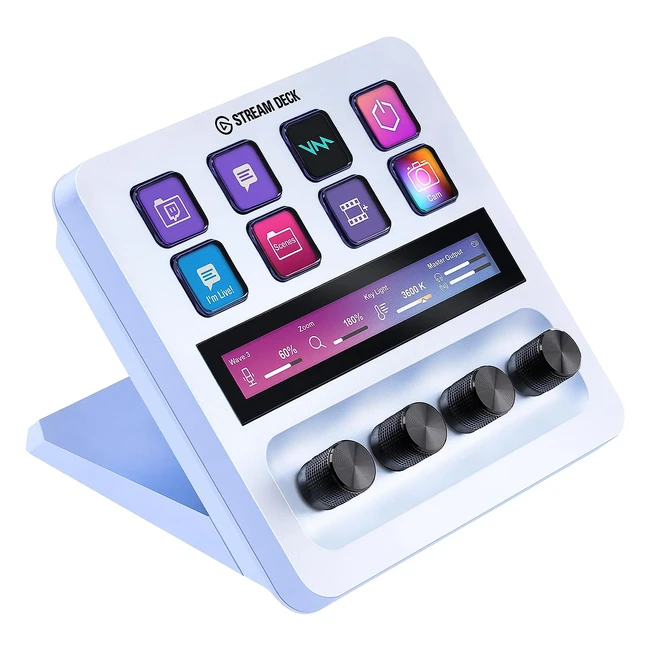 Elgato Stream Deck - Mezclador de audio y controlador de directo para streaming 