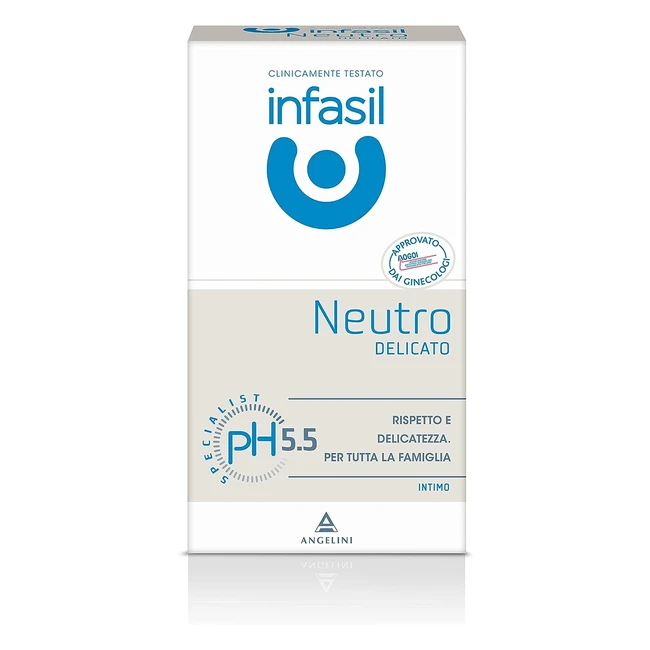 Infasil Detergente Íntimo Neutro pH Specialist - Respeto y Delicadeza - 200ml