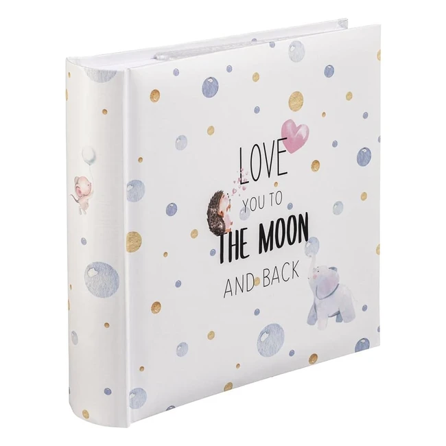 Álbum Hama Memo to the Moon 100 páginas, 200 fotos 10x15 cm, multicolor