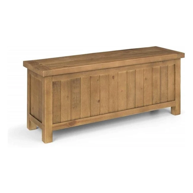 Aspen Storage Bench - Solid Reclaimed Pine - Rustic & Industrial - Ref: JB-ASPEN-001