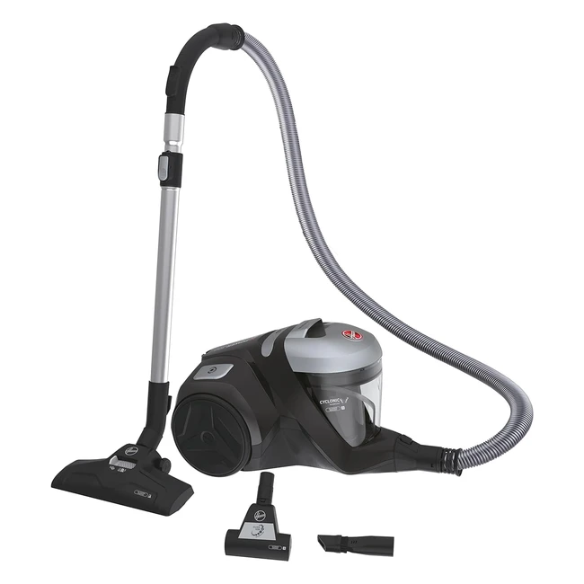 Hoover HP320Pet Bagless Pet Cylinder Vacuum Cleaner - Allergy Care - HPower 300 - Black