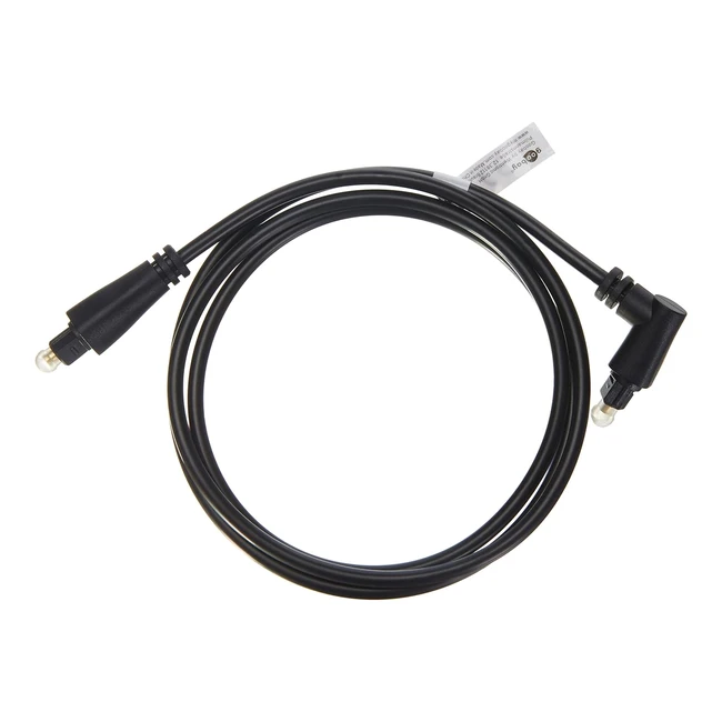 Cable Toslink Acodado 90° 1m - Goobay Ref. 1