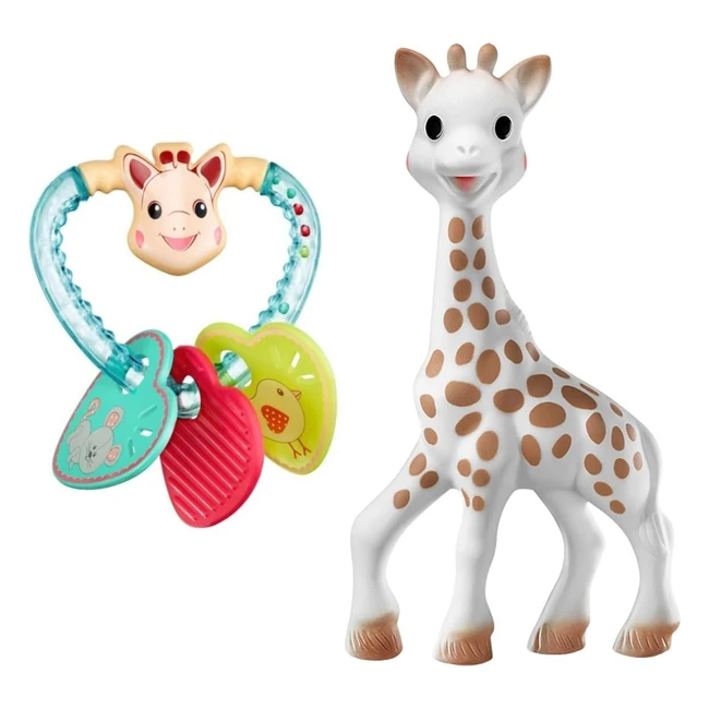 Set Sophie la Girafe e Sonagli Sophiesticated - Giocattoli per Bambini