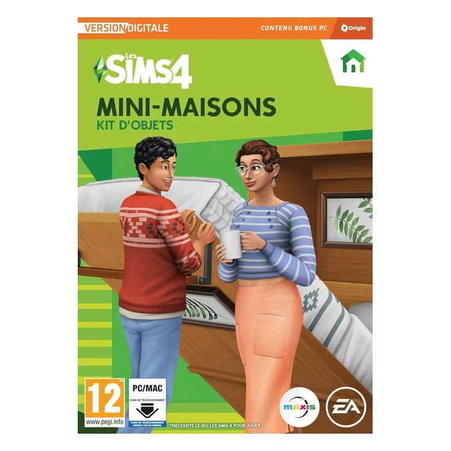 Les Sims 4 Minimaisons SP16 Kit d'Objets PC - Windlc Jeu Vidéo Téléchargement PC Code Origin