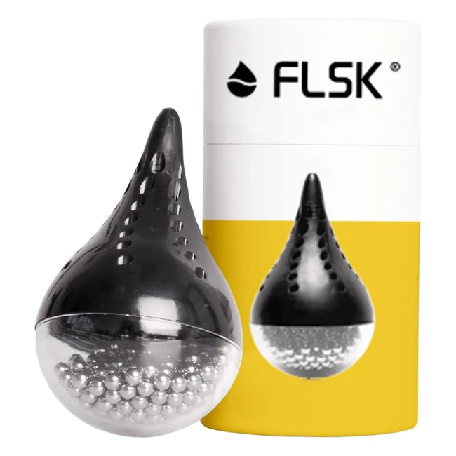 FLSK Bottiglia Isolante Nero 500ml - Pulizia Facile e Veloce