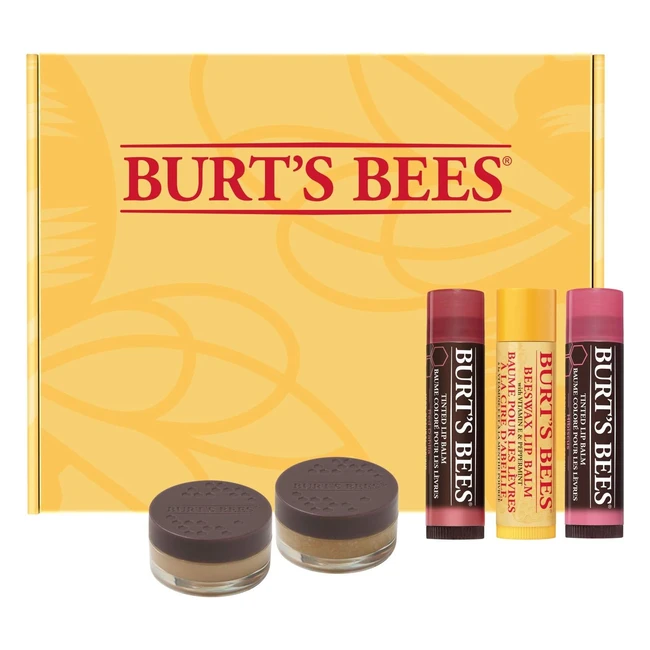Kit de Color y Cuidado Labial Burt's Bees - Ref. 123456 - Ingredientes 100% Naturales