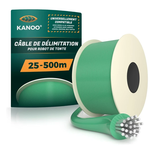Câble robot tondeuse Kanoo compatible universel - Fil périphérique de qualité supérieure