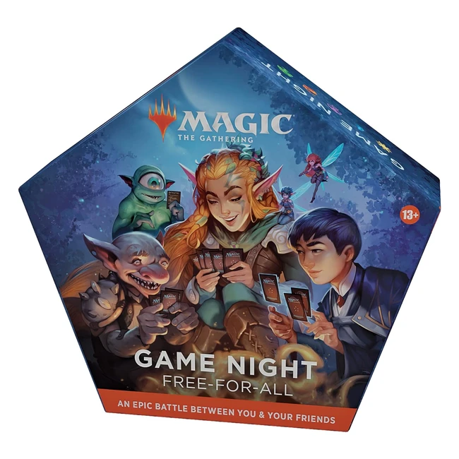 Magic The Gathering Game Night Freeforall 2022 - Gioco di Carte Fantasy per 25 Giocatori - Versione Inglese