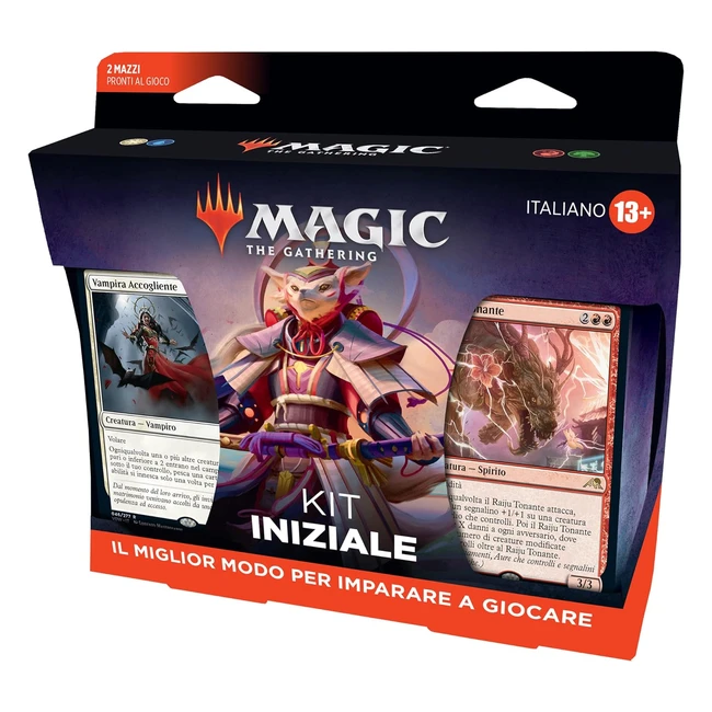 Magic the Gathering Kit Iniziale 2022 - 2 Mazzi Pronti 2 Carte con Codice Vers