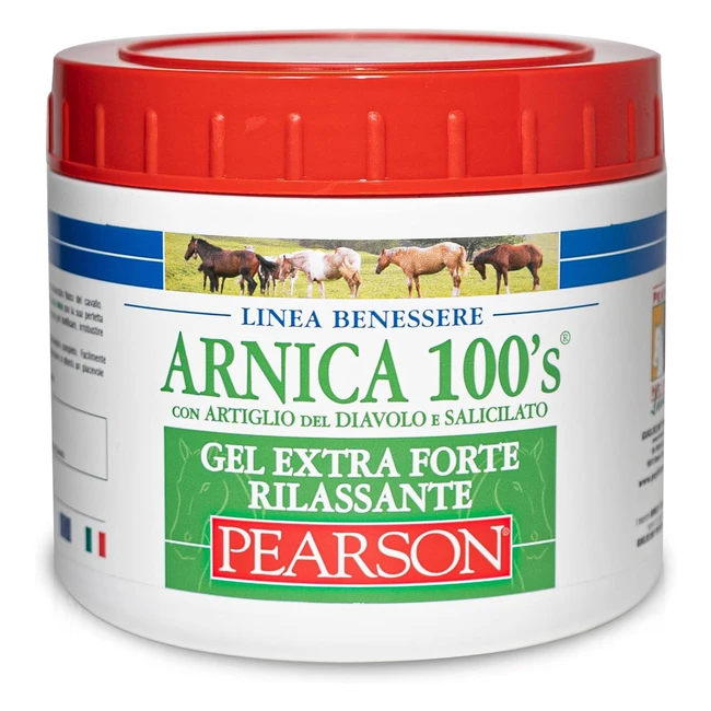 Gel Arnica Extraforte Pearson per Cavalli 500ml - Rilassante e Defaticante
