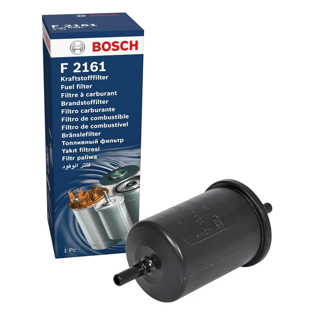 Filtre essence Bosch F2161 - Haute qualité, résistant à la chaleur et à la pression
