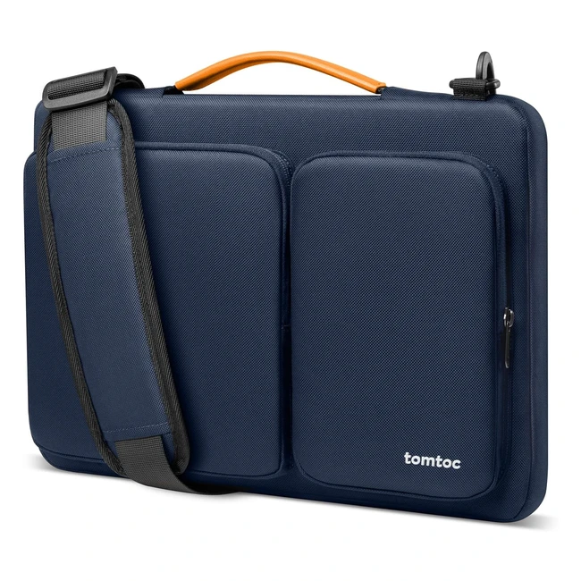 tomtoc Laptop Shoulder Bag for 14inch MacBook M2 M1 ProMax A2779 A2442 - Protect