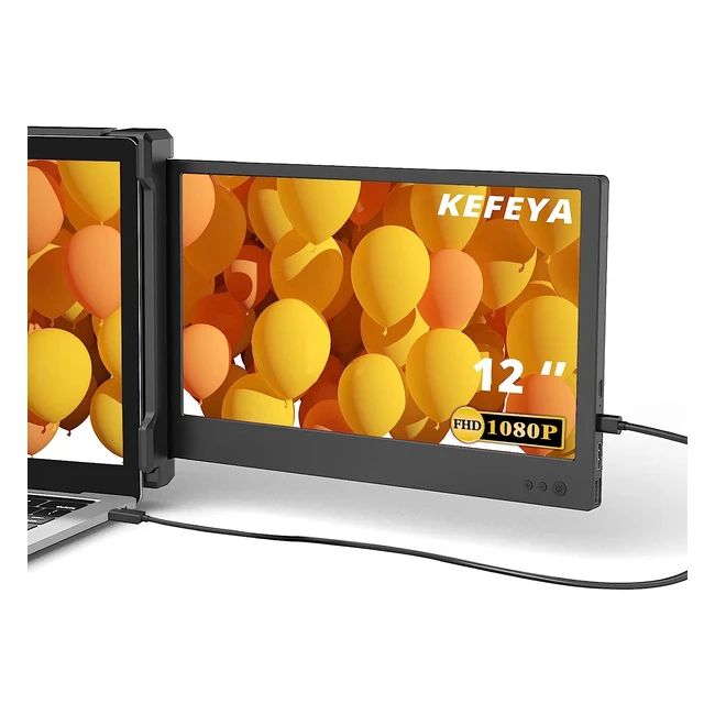 Kefeya Tragbarer Monitor für Laptop 12