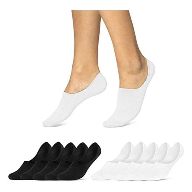 Calcetines invisibles mujer hombre 10 pares - Sockenkauf24 - Transpirables