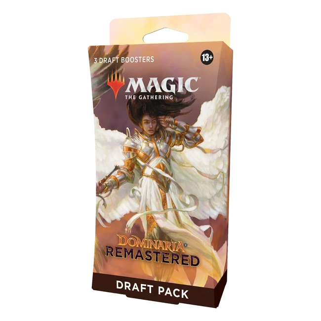 Magic The Gathering Dominaria Remastered - Pack Draft 3 Boosters - Version Anglaise