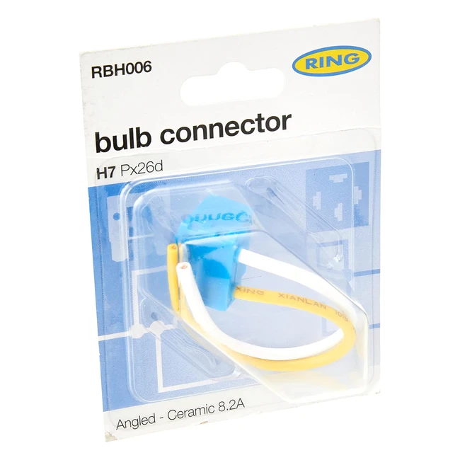 Ring Automotive RBH006 H7 Ceramic Bulb Holder - High Quality, Easy Installation