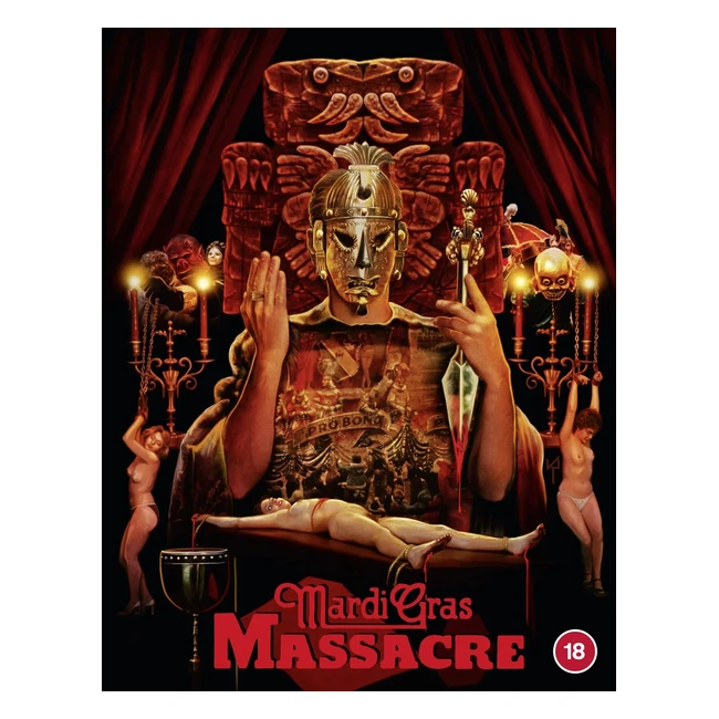 Limited Edition Mardi Gras Massacre Blu-ray - Collectors Item