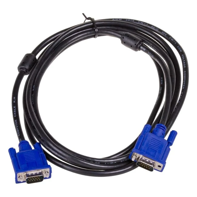 Cable VGA Akyga AKAV07 Conectores SubD Macho a Macho 3m