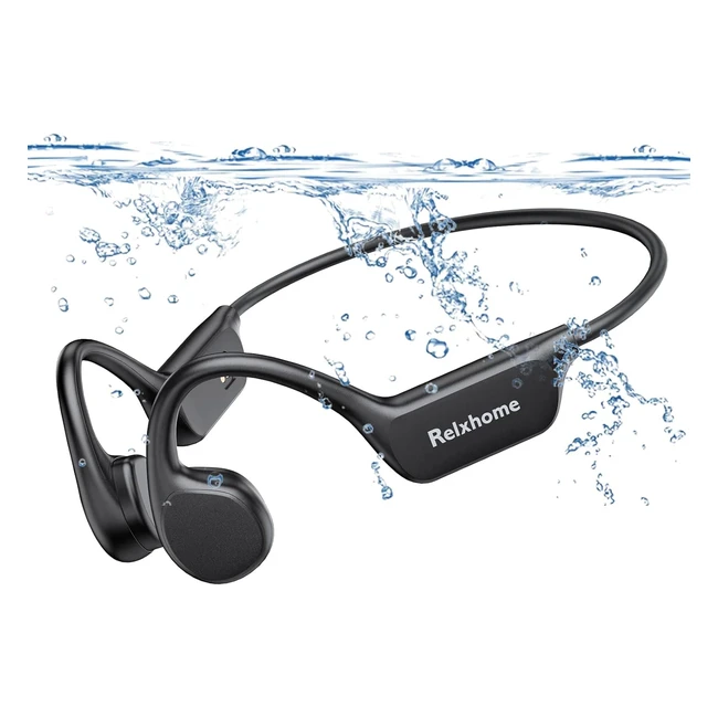 Casque Conduction Osseuse RELXHOME - Bluetooth 53 - 32 Go - tanche IP68 - Id