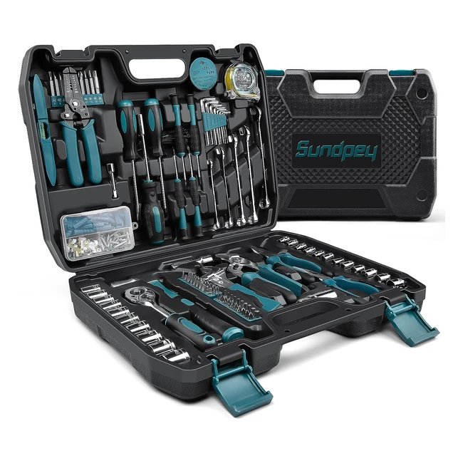 Sundpey Home Tool Kit 281pcs - Complete Basic Hand Repair Set