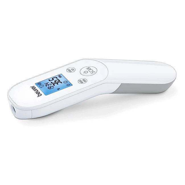 Beurer FT 85 Kontaktloses digitales Infrarot-Thermometer Fieberthermometer für hygienische und sichere Messung der Körpertemperatur auf der Stirn