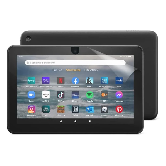 NUPRO Displayschutzfolie für Amazon Fire 7 Tablet 12. Generation 2022 - Doppelpack