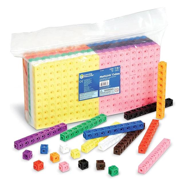 Set da 1000 Cubi Mathlink Learning Resources - Esercizi di Matematica Pratici