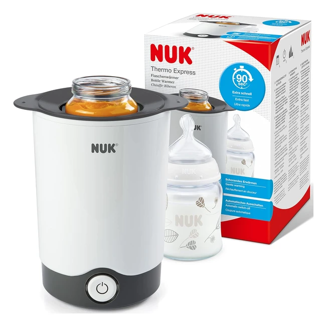 NUK Thermo Express Bottle Warmer - Fast  Gentle Baby Food Warming
