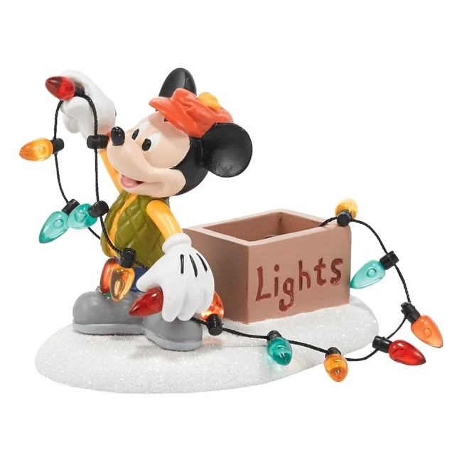 Dépt 56 Disney Village - Mickey s'allume de Noël 4038634 - Neuf 2015